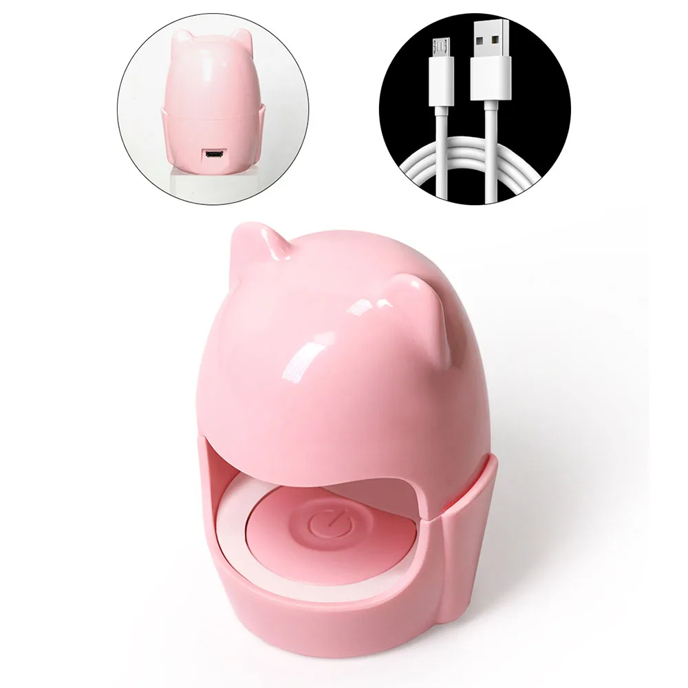 LULAA Portable Mini Uv Led Lamp Professional Gel Polish Drying Lamp Fast Curing Nail Lamp Phototherapy Equipment Tools 6