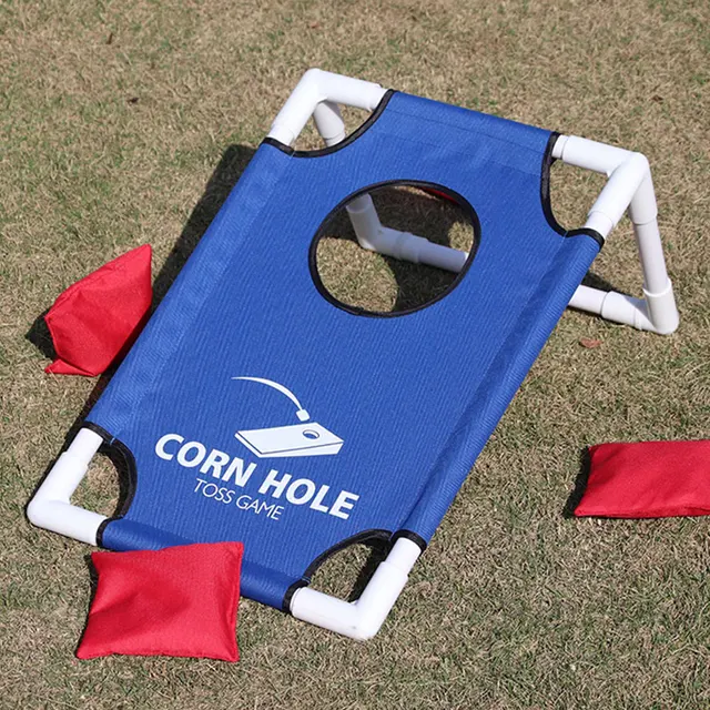 2 Cornhole Boards With 8 Cornhole Bean Bags 2