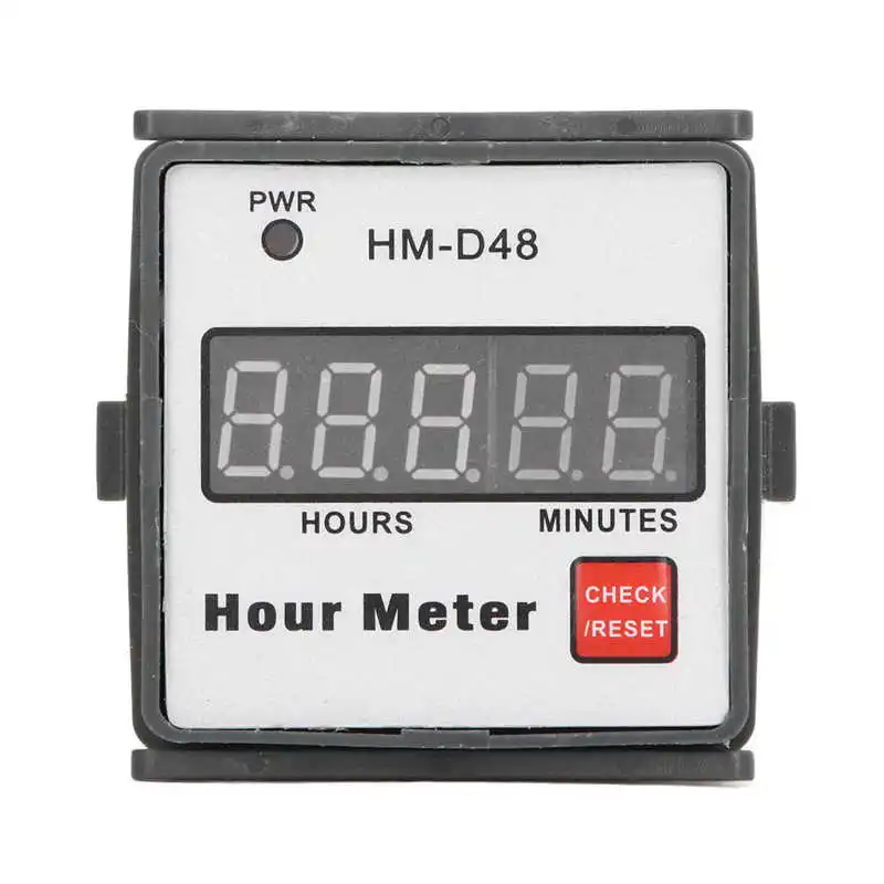 DigitalHourMeterHMD48HourMeterDigitalDisplay099999hTimer