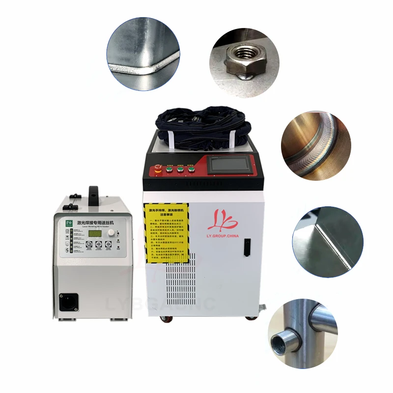 Handheld 5 in 1 Fiber Laser Welding Head Laser Welding Cleaning Cutting Machine MAX Raycus BWT Laser For Metal 1500W 2000W 3000W 5