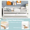 Twin Daybed with 2 Storage Drawers, Wooden Twin Size Daybed Frame, Dual-Use Daybed Sofa Kids Bed for Living Room,Children Room 3
