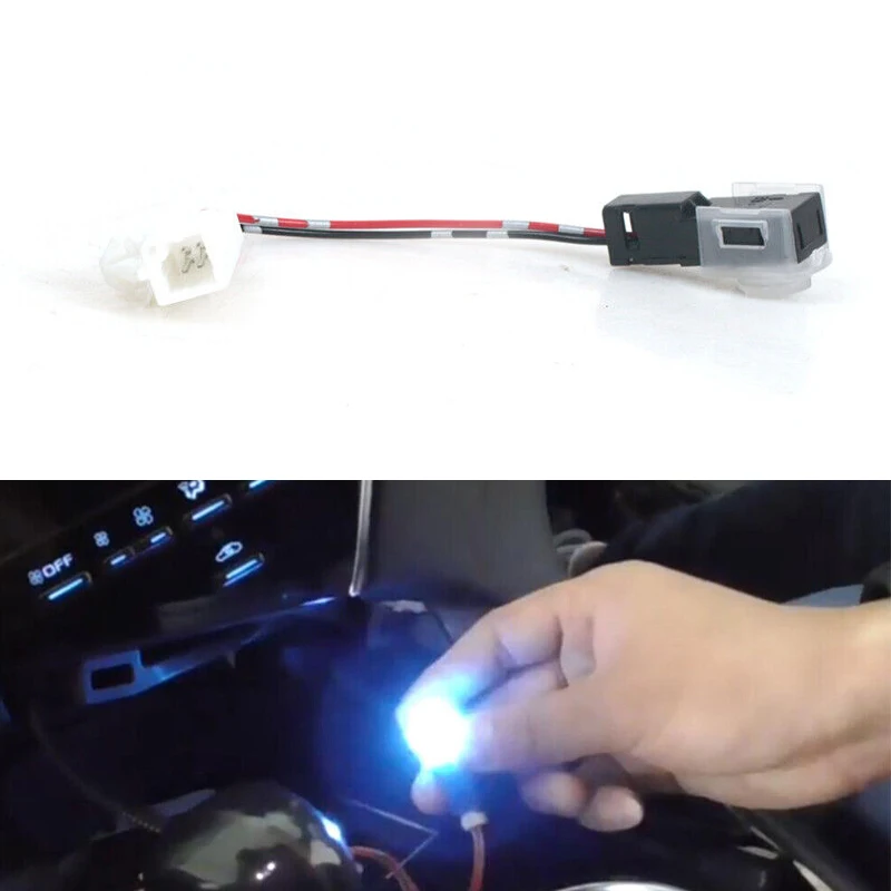 

Автомобильная лампа Ice Blue для хранения в автомобильном стиле, подходит для Toyota Camry 2018, 2019, 2020, 2021