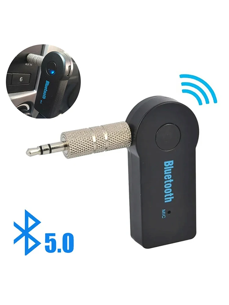 블루투스 무선카팩 무선 자동차 어댑터 CarlinKit 5.0: 무선 CarPlay 및 안드로이드 연결과 스마트 AI 기능을 갖춘 스마트 자동차 어댑터 8 무선 블루투스 5.0 수신기 송신기 어댑터, 자동차 음악 오디오, Aux A2dp 헤드폰 수신기, 핸즈프리, 2 in 1, 3.5mm 잭