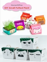  Plant Pots Garden Accessories DIY Flower Pots Animal Modeling Home Office Decor Children Indoor Balcony Baby Planters Vase 