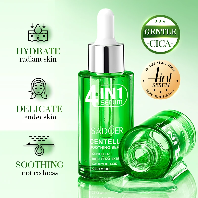 Centella Asiatica Glow Soothing Repair Serum Deeply hydrates, moisturizes and refines skin texture Serum 3