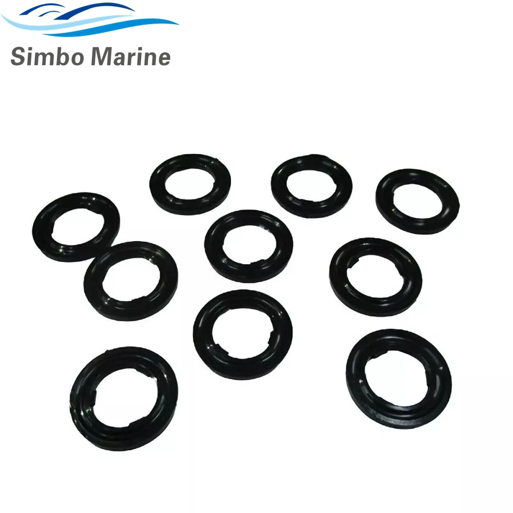 

09168-10022 Fits Suzuki Outboard 2-225 HP Gasket Drain Plug 5030071 x10 PCS