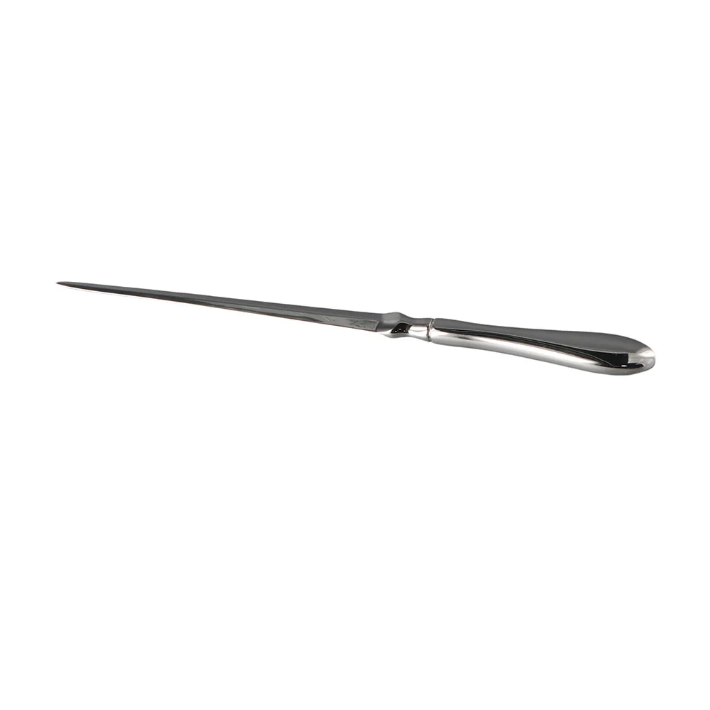 1Pc Silver Color Letter Opener Mail Opener Envelope Slitter Paper Cutting Knife Stainless Steel Envelope Cutting Supplies