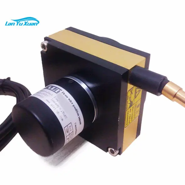 

2000mm draw wire displacement sensor analog output type Rope Encoder wire encoder