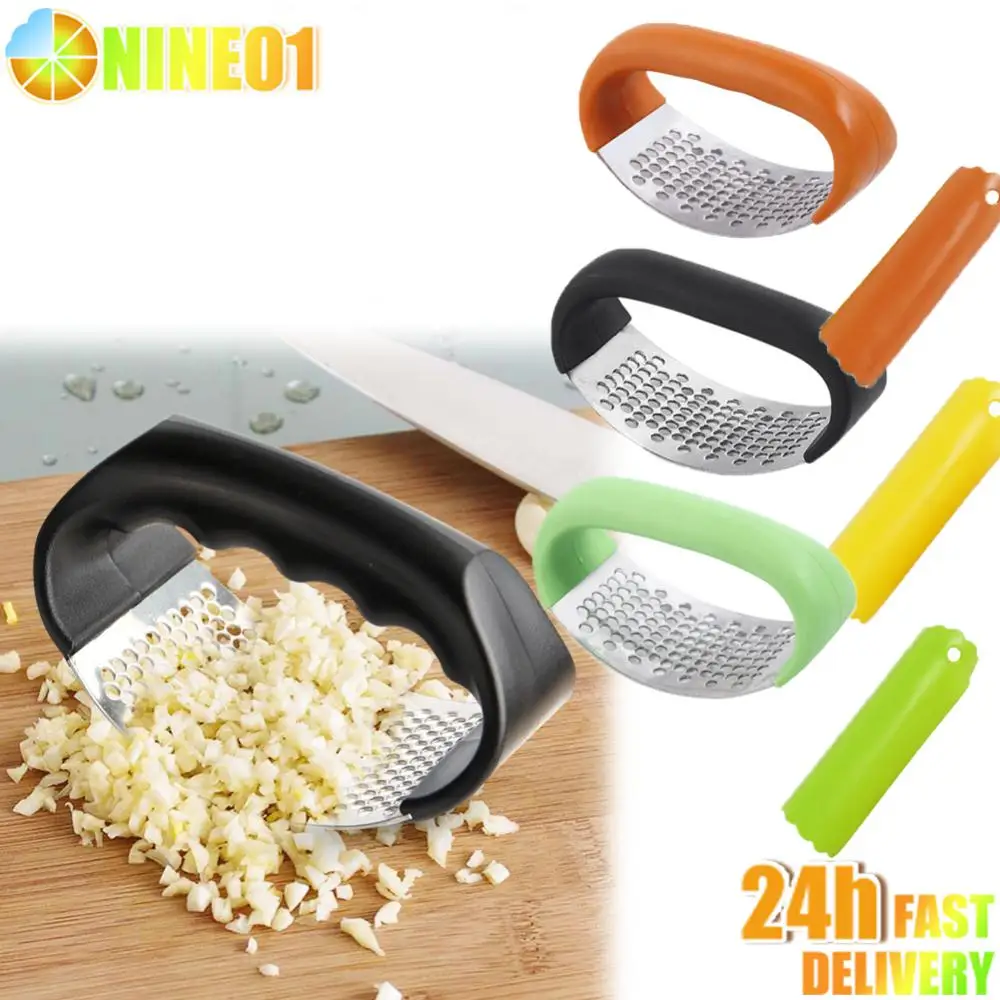 GarlicPressManualGarlicMasherStainlessSteelGarlicPressChopping