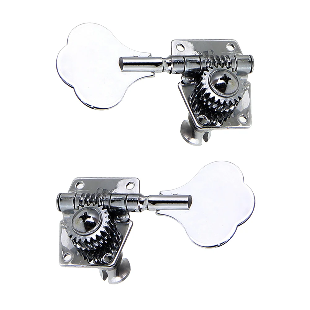 Electric Bass Tuning Peg Vintage Jazz Precision Open Geared Tuner Replacement