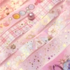 9 pcs/set Sweet Memories Gilding Washi Tape Set Scrapbooking Diy Journal Stationery Deco Art Supplies Masking Tapes Gift 2