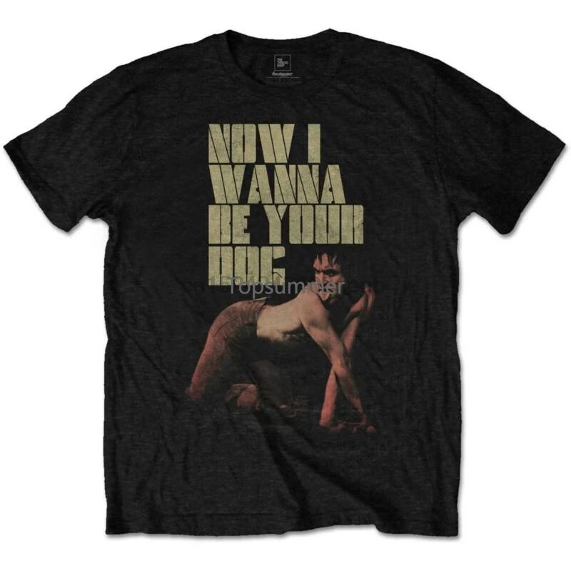 

Iggy Pop And The Stooges I Wanna Be Your Dog Tee T-Shirt Mens Unisex