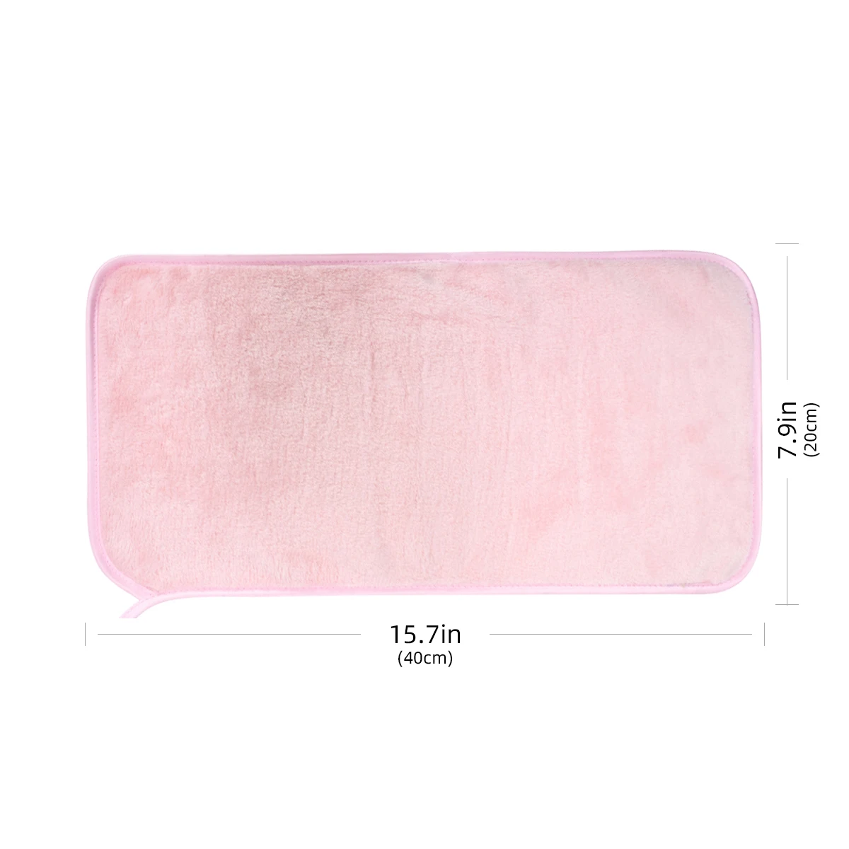 Description Picture 2 of item1Pc Makeup Remover Pads Reusable Cotton Pads Makeup Eraser Microfiber Facial Towel Face Cleaner Cleaning Wipes Skincare Beauty