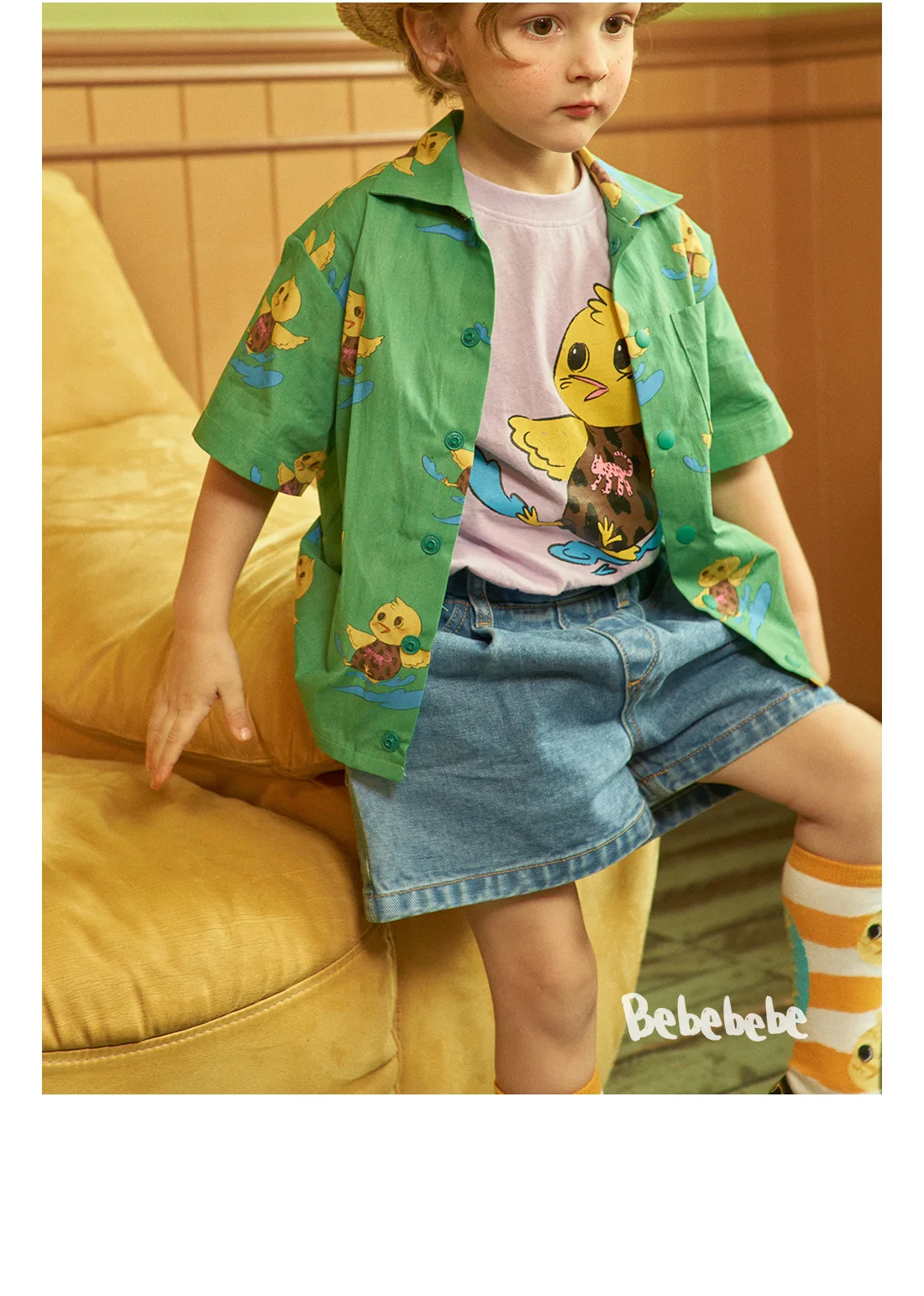 Children's Shirt 2022 Summer New Cartoon Girl Shirt Cotton Cute T-shirt Green Casual Shorts Two-piece Suit Children's Clothing angel baby suit