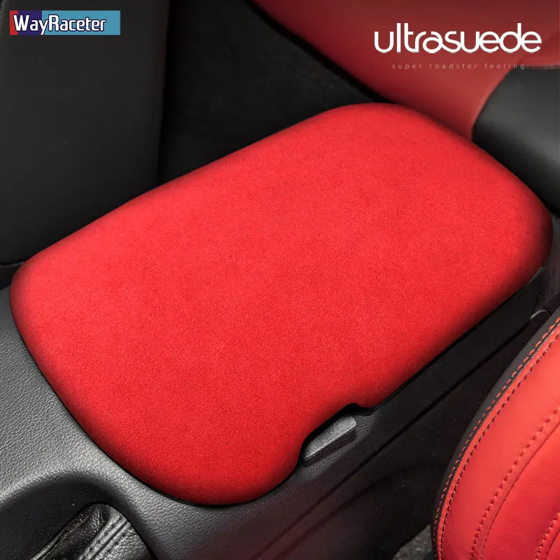 Замшевый чехол Ultrasuede Top для автомобильного подлокотника Ford Mustang 2015-2022 Shelby GT GT500 GT350