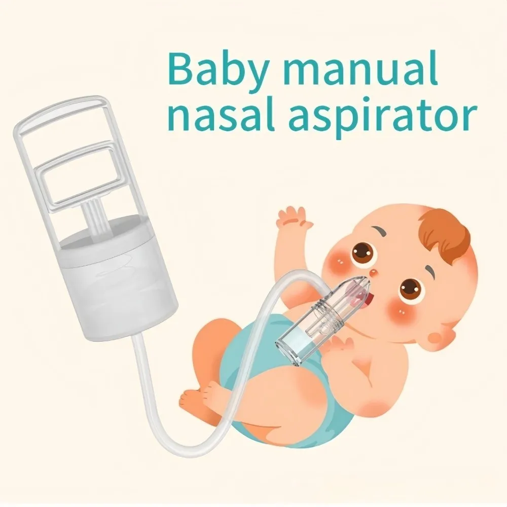 Nose Sucker Baby Nasal Aspirator Nasal Irrigator Safety Kids Nasal Inhaler Silent Nasal Obstruction Rhinitis Nose Cleaner