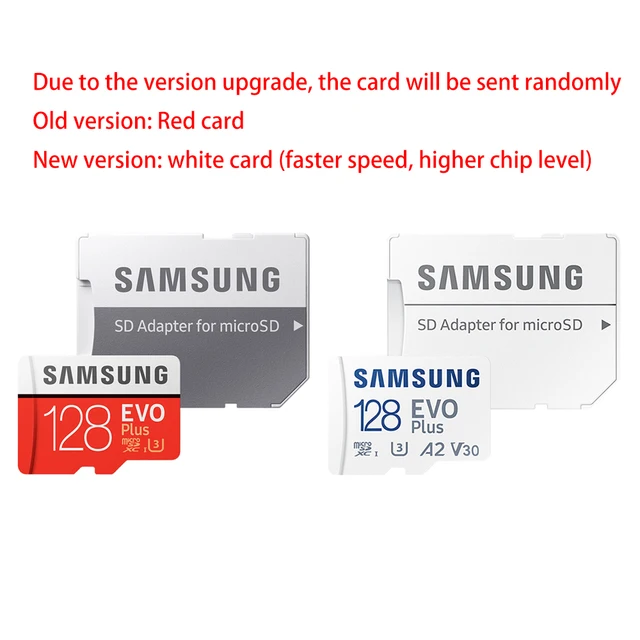 SAMSUNG EVO Plus Micro SD Card 128GB 64GB 32GB 512GB 256GB Micro SD 128gb Flash Memory Card SD Memory U1 U3 4K Microsd TF Cards 2