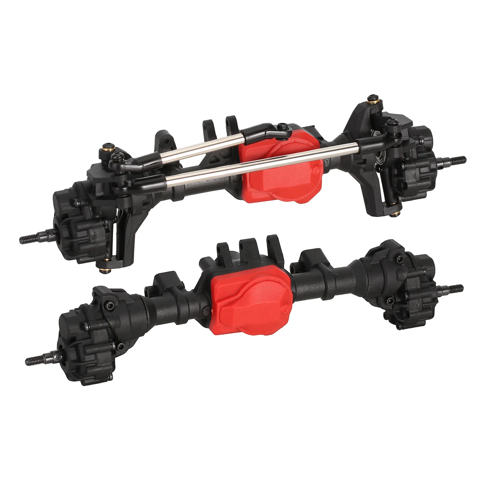 

Front Rear Straight Complete Portal Axle for 1/10 RC Crawler Car TRX4 TRX-4 Upgrade