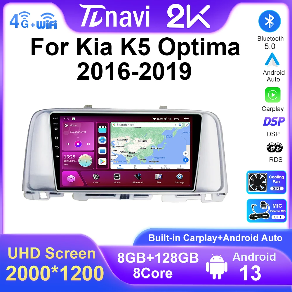 9CarBluetoothRadioForKiaK5KiaOptima2016201720182019CARPLAY