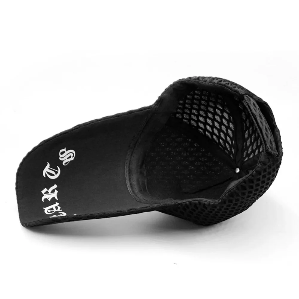 Neuer 14cm Langer Sonnenhut in Übergröße, Sonnenschutz-Baseballkappe, Großer Kopf Mesh-Anglerhut für Herren – Detail 11