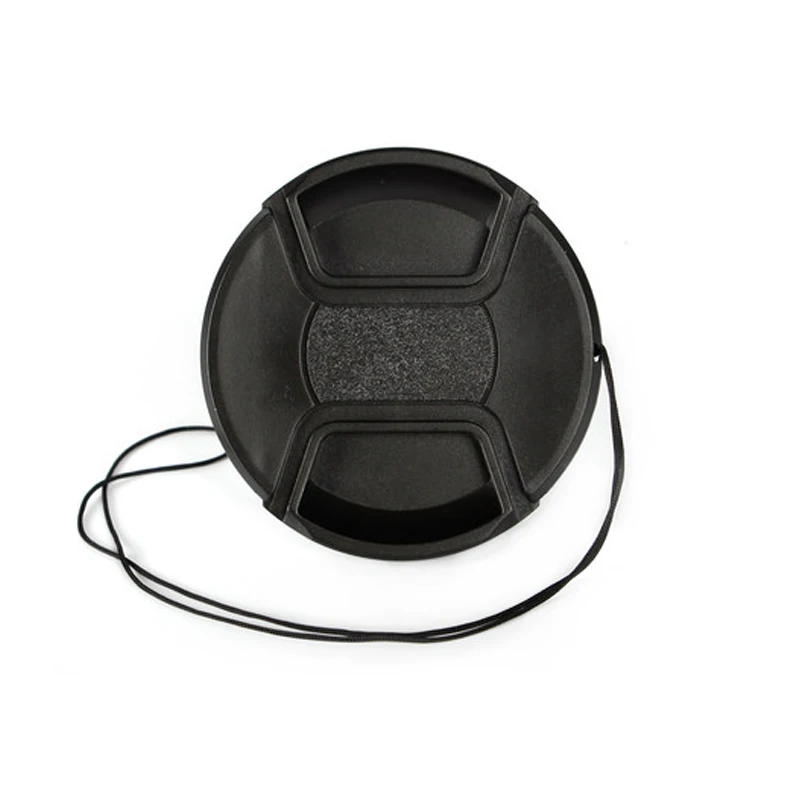Description Picture 6 of itemLens cap 49 52 55 58 62 67 72 77 82 86mm center pinch Snap-on cap cover for Iconic Brand nikon Iconic Brand camera Lens without logo