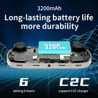 ANBERNIC-consola de juegos portátil RG40XX H, pantalla de 4 pulgadas, sistema Linux, Joystick RGB, efecto de iluminación, reproductor de vídeo RG40XXH, Smartpro, regalos - Imagen 6