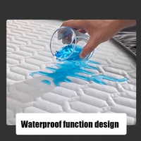Safe Waterproof Mattress Cover Protector Soft Comfortable Breathable Printing Bedding Mattress Bed Cover Fitted Machine Washable 4