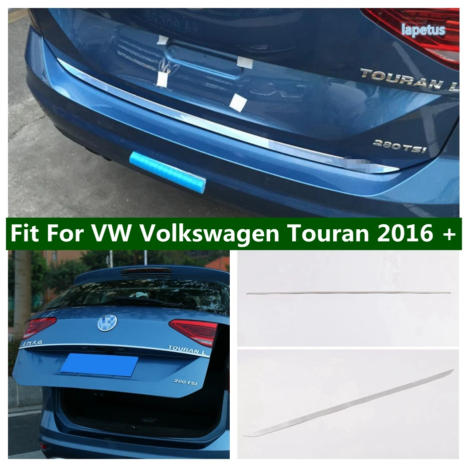

Car Accessories Rear Tail Door Strip Tailgate Trunk Trim Cover Exterior Parts Decoration For VW Volkswagen Touran 2016 - 2022