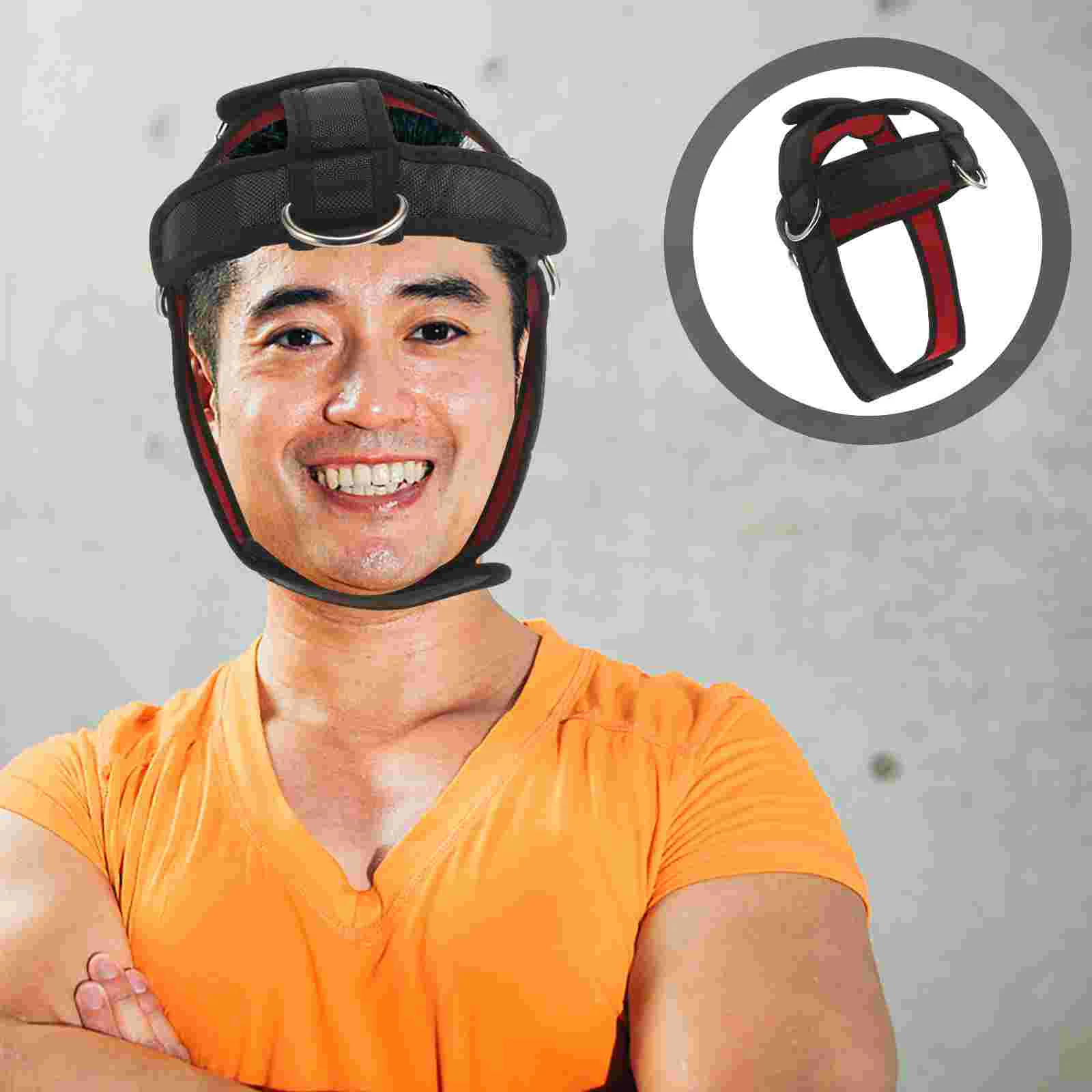 

Head Training Harness Neck Strength Training Strap Portable Neck Trainer Practical Neck Tool For Gym Indoor Neck Trainer
