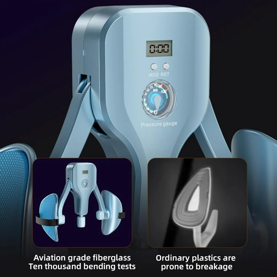 Thigh Trainer Max 176 lbs Pelvic Floor Muscle Kegel Exercise Devices, Inner Thigh Exerciser Kegel Trainer for Women Men