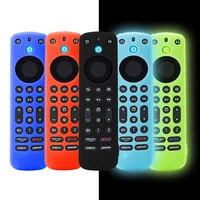 1 Piece New Luminous Silicone TV Remote Protective Case For Amazon Fire TV Alexa Voice Remote Pro Glowing In The Dark 1