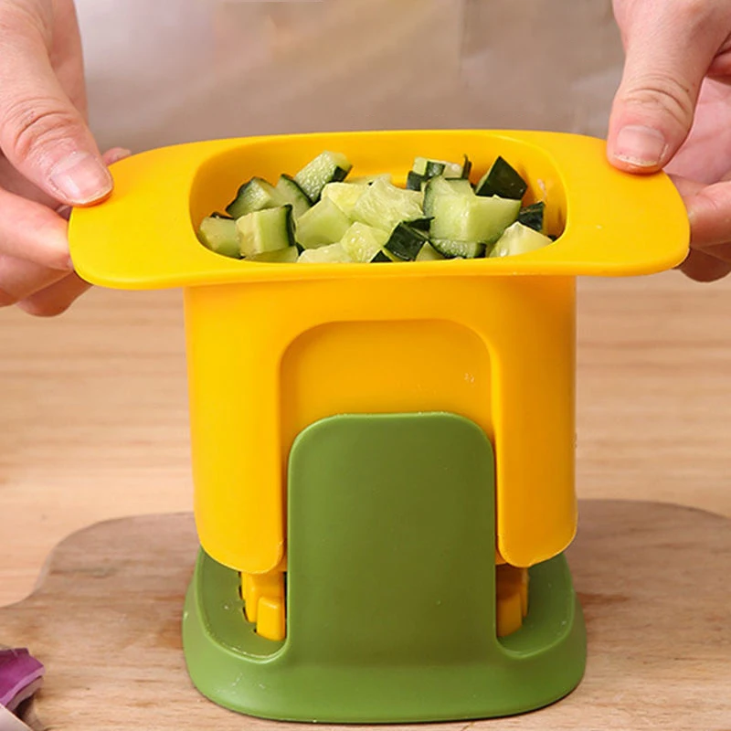 

Dicing and Cutting Artifact Multi-functional Stainless Steel Vegetable Carrot Cucumber French Fries Tool Kitchen Accessories
