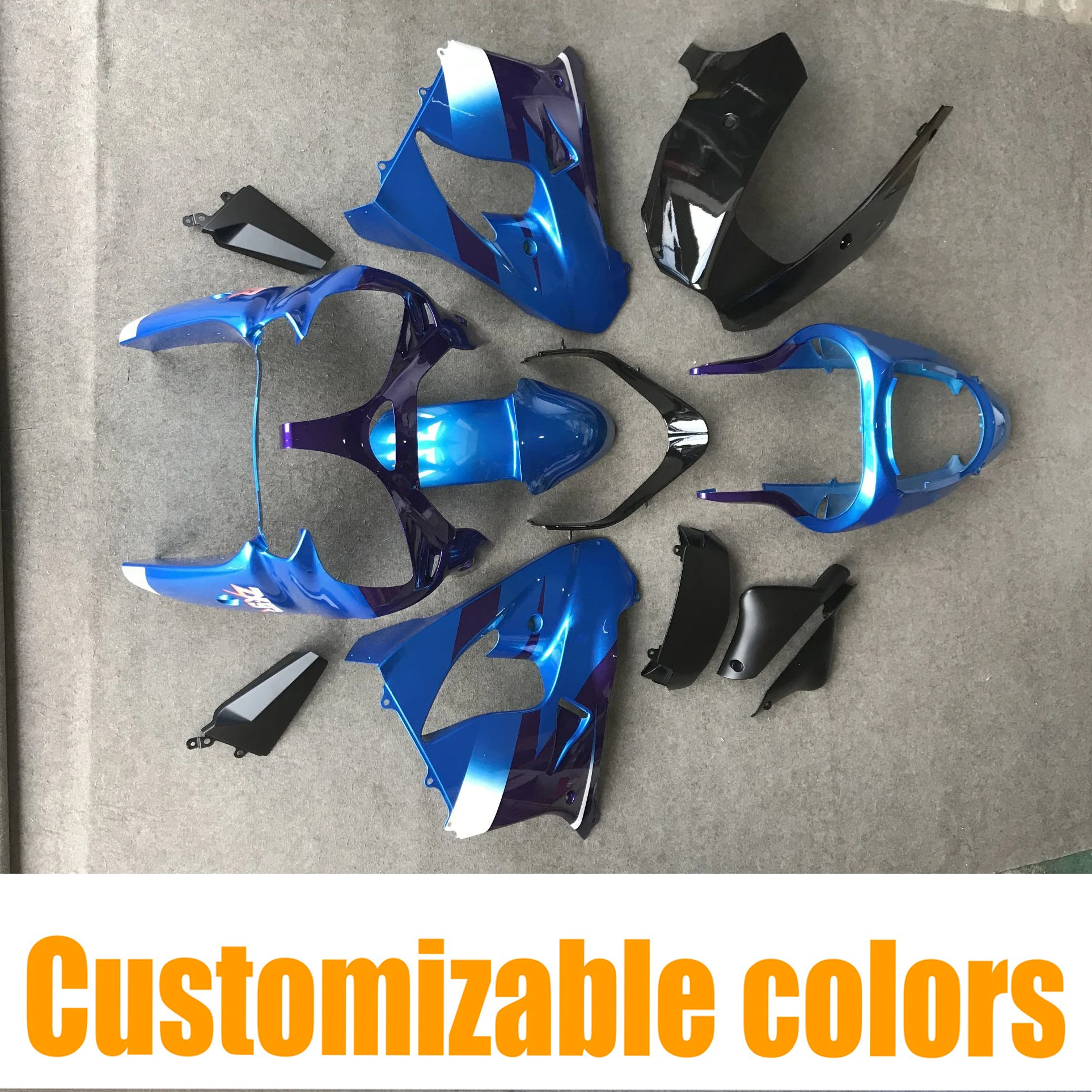 

Motorcycle Accessories Fit for Kawasaki Ninja ZX9R ZX-9R 2000 - 2001 Fairing Set Bodywork Panel Kit ZX 9R ZX900 ABS Injection