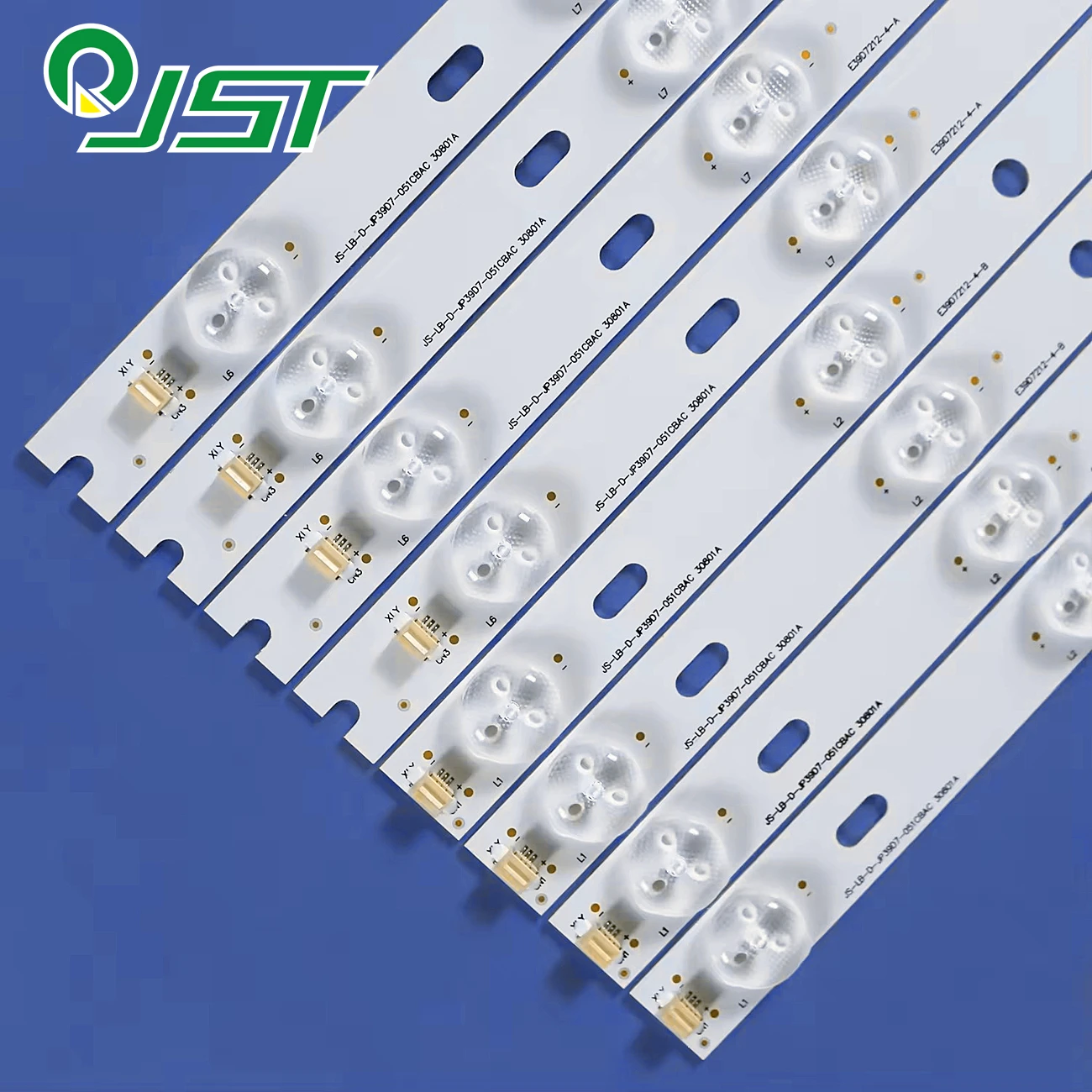 New 8pcs/Kit LED TV POLA ROID PTV4030ILED 39JP39D7 JS-LB-D-JP39D7-051CBAC 30801A E39D7212-4-A E39D7212-4-B V390HJ1-P02 Rev.C1