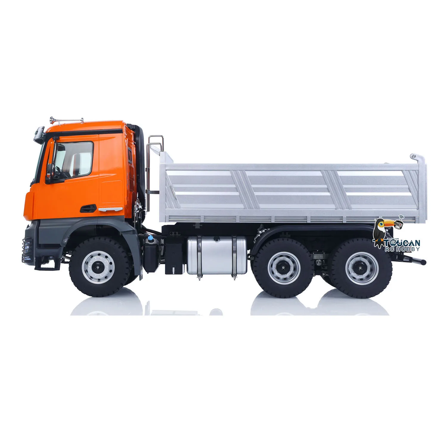 6*6 뉴 카볼라이트 5702 RC 덤프트럭 라이트 사운드 RTR 1/14 스케일 2.4G 무선 조종 자동차 덤퍼 팁퍼 자동차 모델 장난감 (성인용)