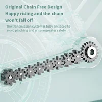 Vélo d'équilibre pour enfants 4-en-1, vélo pliable à pédales pour filles et garçons de 1 à 6 ans 5