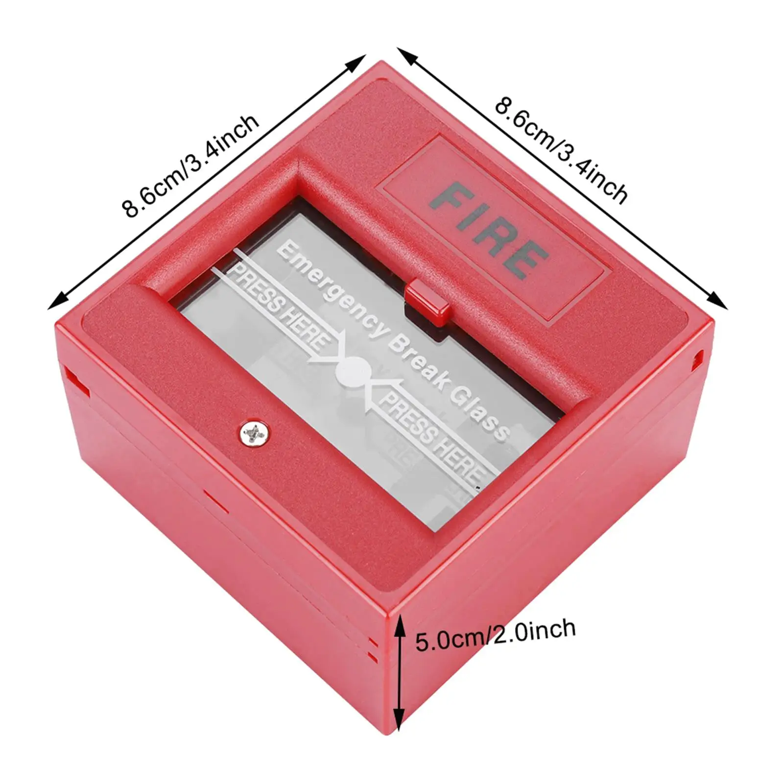 Emergency Exit Alarm Button Fire Escape Security Glass Break Switch