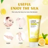 Lemon Face Wash Facial Cleanser Face Exfoliating Gel Moisturizing Remove Dead Skin Blackhead Exfoliator Facial Scrub Exfoliation 3