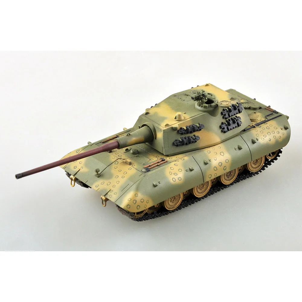 Easymodel 35119 1/72 Scale German E-100 E100 Heavy Tank Assembled Finished Military Model Static Plastic Toy Collection or Gift luftwaffe 109e militarized combat fighter aircraft plastic model 1 72 scale toy gift collection simulation display