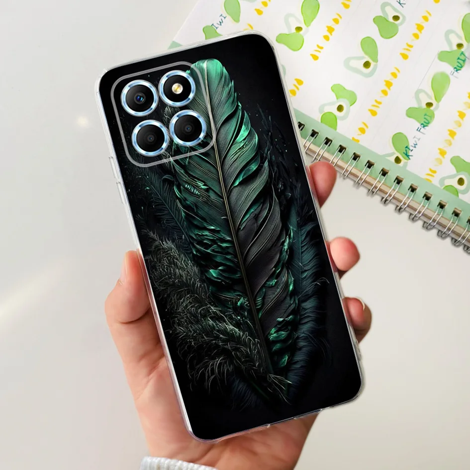 Fashion Butterfly Flower Soft Silicone Shockproof Phone Case Cover