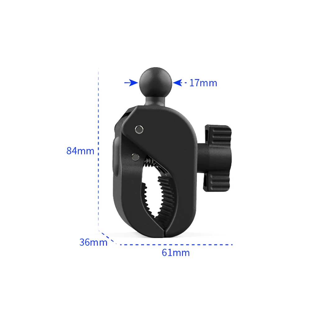 BGNing Tough-Claw Mount for Double Socket Arm Action Camera Bracket with 17mm Ba