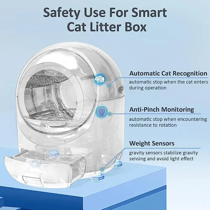REDSASA Self-Cleaning Litter Box 4
