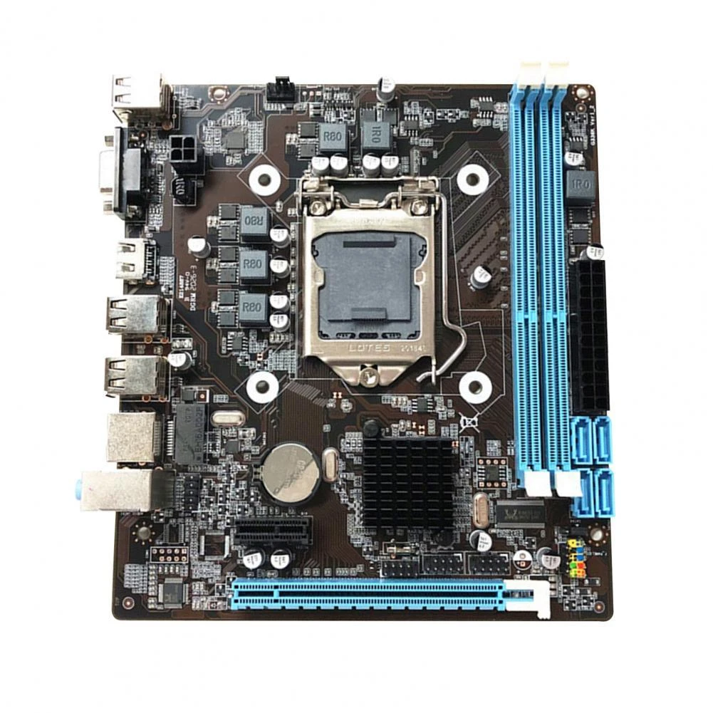 H55-1156 Desktop Motherboard Pcie 16x Ddr3 Lga1156 Processor Supporting ...