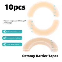 Barrier Stoma Ostomy Strips Tape Skin Supplies Strip Rings Nursing Adhesive Pressure Fixing Colostomy Leak Proof Ileostomy Pouch 2