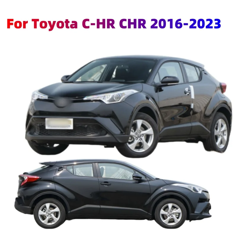 For Toyota C-HR CHR-Car Window Visors Rain Guard Deflector Weathershield Moulding Awning Shelter Cars Accessories