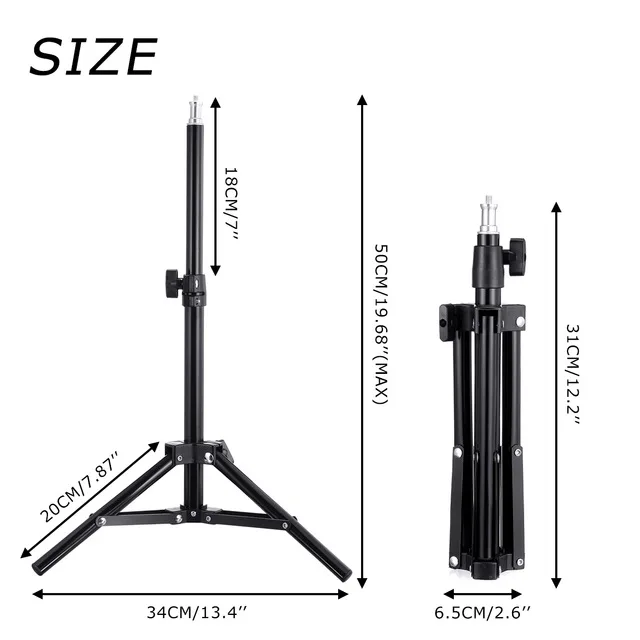 Dimmable LED Selfie Ring Light with Tripod and Bluetooth Remote for Enhanced Photography and Video Recording