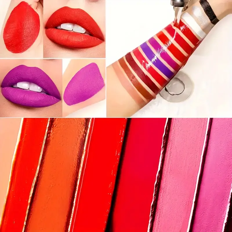 25-Color Lipstick Palette Long-Lasting 24-Hour Wear,Waterproof and Smudge-Proof,Multi-Purpose for Lips and Eyes,Valentine's Gift 4