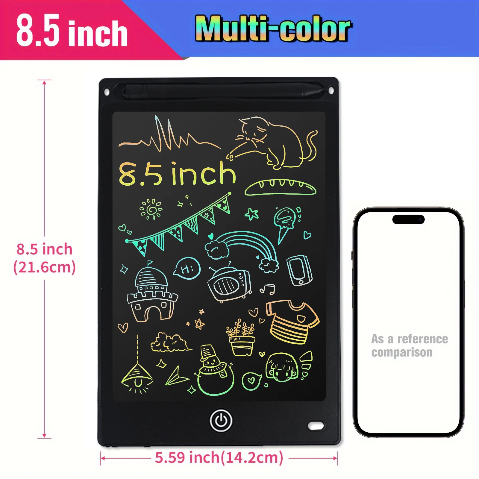 Interactive LCD Writing Tablet for Kids - Educational Montessori Toy and Creative Gift