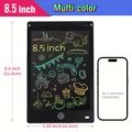 8.5 inch black