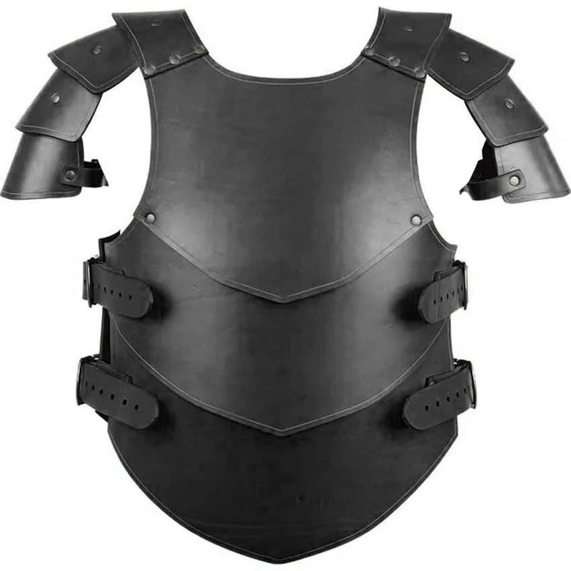 Vintage Medieval Renaissance Viking warrior armor COSPLAY leather armor party performance props